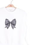 NK Kids Kız Çocuk Sweat Ekru-Gri 4-8 Yaş 39530