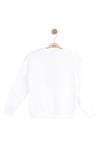 NK Kids Kız Çocuk Sweat Ekru-Gri 4-8 Yaş 39530