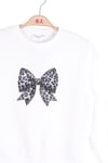 NK Kids Kız Çocuk Sweat Ekru-Gri 4-8 Yaş 39530