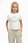 NK Kids Kız Çocuk Tişört Ekru 38382
