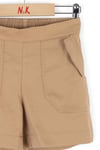 NK Kids Kız Melem Şort Camel 56521