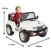 Pilsan Panther 12 Volt Uzaktan Kumandalı Akülü Araba Beyaz 05-118