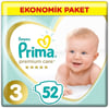 Prima Premium Ekonomik Paket No:3 Bebek Bezi 52 Adet