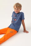 RollyPoly Erkek Çocuk Pijama Takımı Okyanus RP3366-2