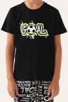 RolyPoly Erkek Çocuk Goal Baskılı Pijama Takımı Siyah RP3344-2