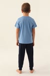 RolyPoly Erkek Çocuk Pijama Takımı İndigo RP3354-2