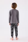 RolyPoly Erkek Çocuk Pijama Takımı K.Gri RP3424-2