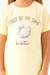 RolyPoly Kız Çocuk Donut Baskılı Pijama Takımı Limon Çiçeği RP3101-2
