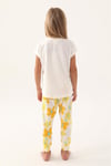 RolyPoly Kız Çocuk Pijama Takımı Krem RP3394-2