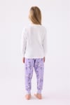 RolyPoly Kız Çocuk Pijama Takımı Krem RP3476-2