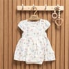 Tiffany Kız Bebek Badi Elbise Ekru 60087