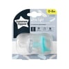 Tommee Tippee Ultra Hafif 2'li Emzik 0-6 Ay Beyaz-Yeşil