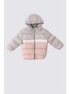 U.S.Polo Kız Bebek Dolgulu Mont Panel Grisi USB1793