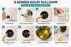 MUM ERİTME KAZANI 1,2 LT