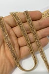 İnce Zincirli Ütüyle Yapışan Şerit Aplik