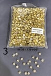 Sarı Metal Kasalı Dikme Beyoğlu Taşı (1 paket )