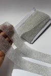 Ütüyle Yapışan Şerit Taş Boncuk 4 Cm