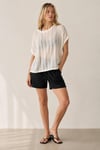 Açık Örgü Oversize Bluz