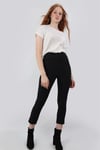 ALEXANDERGARDI BEL DETAYLI PANTOLON, SİYAH (20-CMLPNT)