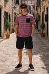 ALEXANDERGARDI Cep Detaylı Çizgili T-shirt