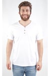 ALEXANDERGARDI ÇITÇITLI V YAKA REGULAR FIT T-SHIRT (E20-610500)