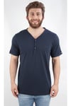 ALEXANDERGARDI ÇITÇITLI V YAKA REGULAR FIT T-SHIRT (E20-610500)