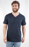 ALEXANDERGARDI ÇITÇITLI V YAKA REGULAR FIT T-SHIRT (E20-610500)