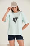 ALEXANDERGARDI DESENLİ T-SHİRT (B22-38502) 