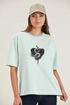ALEXANDERGARDI DESENLİ T-SHİRT (B22-38502) 