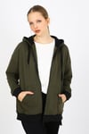 ALEXANDERGARDI FERMUARLI KAPÜŞONLU SWEATSHİRT (UN-501403)