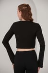 ALEXANDERGARDI İSPANYOL KOL CROP TOP (B22-120UST)