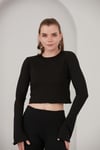 ALEXANDERGARDI İSPANYOL KOL CROP TOP (B22-120UST)