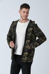 ALEXANDERGARDI KAMUFLAJ DESENLİ KAPÜŞONLU HIRKA (E21-60700)