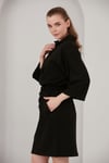ALEXANDERGARDI KANGURU CEPLİ BELİ BAĞLAMALI ELBİSE (B21-44800)