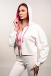 ALEXANDERGARDI KAPÜŞONLU CROP HIRKA (B21-31300)