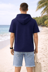 ALEXANDERGARDI KAPÜŞONLU KISA KOL SWEATSHIRT(UNX1527)
