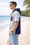 ALEXANDERGARDI KAPÜŞONLU KISA KOL SWEATSHIRT(UNX1527)