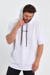 ALEXANDERGARDİ KAPÜŞONLU OVERSİZE T-SHİRT (UN-0098)