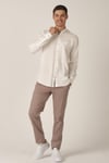 ALEXANDERGARDI KATLANABİLİR KOL REGULAR FİT GÖMLEK (E21-3260)