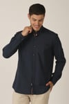 ALEXANDERGARDI KATLANABİLİR KOL REGULAR FİT GÖMLEK (E21-3260)
