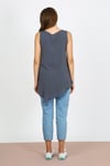 ALEXANDERGARDI KOLSUZ ASİMETRİK BLUZ (B21-35500)