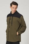 ALEXANDERGARDI PARAŞÜT KUMAŞ DETAYLI OVERSİZE HIRKA (E21-61000)