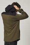 ALEXANDERGARDI PARAŞÜT KUMAŞ DETAYLI OVERSİZE HIRKA (E21-61000)