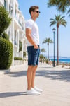 ALEXANDERGARDI Regular Fit Jean Şort 