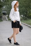 ALEXANDERGARDI Yandan Fermuarlı Kapüşonlu Sweatshirt