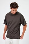 ALEXANDERGARDI YIRTMAÇLI BASİC OVERSİZE T-SHİRT (UN-70418)