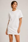 Basic Oversize T-shirt Elbise
