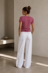 Bisiklet Yaka Basic Crop T-Shirt