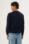 Bisiklet Yaka Basic Sweatshirt