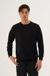 Bisiklet Yaka Basic Sweatshirt